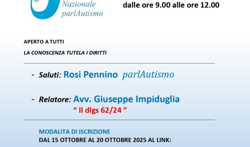 “La conoscenza tutela i diritti”_La riforma che cambia il volto delle disabilità
