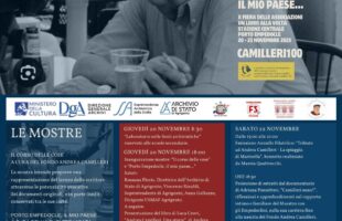 X FIERA DELLE ASSOCIAZIONI “UN LIBRO ALLA VOLTA” Porto Empedocle, Stazione Centrale Dal 20 al 23 novembre 2025