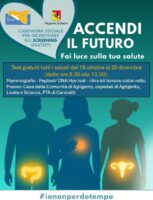 “Io non perdo tempo”, nuova giornata di mammografie e screening oncologici gratuiti domani all’ASP di Agrigento. In programma anche l’Influday coniugando quest’anno vaccinazione antinfluenzale e prevenzione tumorale