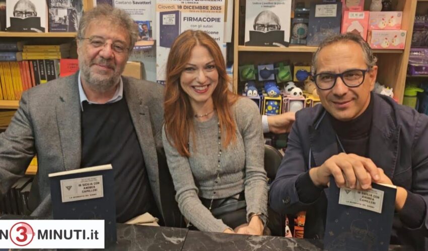 “In Sicilia con Andrea Camilleri” il libro di Picone e Savatteri ieri a “Il mercante di libri”
