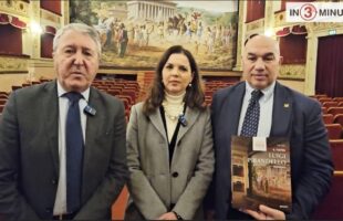 Presentato stamani il volume “Il Teatro Luigi Pirandello di Agrigento” di Fabio Zarbo_ Miccichè, Florio, Zamichieli