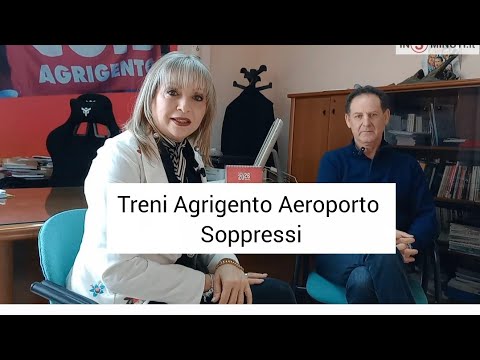 Treni Agrigento-Aeroporto Palermo soppressi: la protesta non si ferma