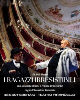 “I ragazzi irresistibili” al Pirandello