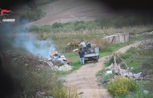 Abbandono illecito di rifiuti: 8 condanne a seguito di indagine dei Carabinieri del Centro Anticrimine Natura di Agrigento