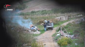 Abbandono illecito di rifiuti: 8 condanne a seguito di indagine dei Carabinieri del Centro Anticrimine Natura di Agrigento
