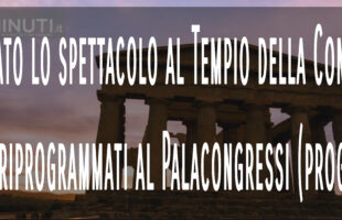 78° Mandorlo in Fiore, domenica annullato lo spettacolo al Tempio della Concordia, eventi riprogrammati al Palacongressi (programma)