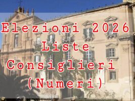 Elezioni Amministrative Agrigento, 24 e 25 maggio 2026, LISTE e CONSIGLIERI ELETTI (numeri)
