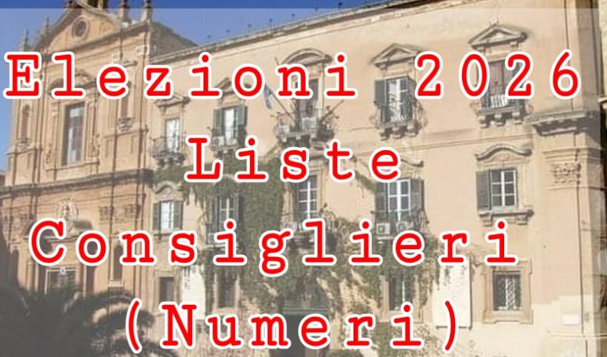 Elezioni Amministrative Agrigento, 24 e 25 maggio 2026, LISTE e CONSIGLIERI ELETTI (numeri)