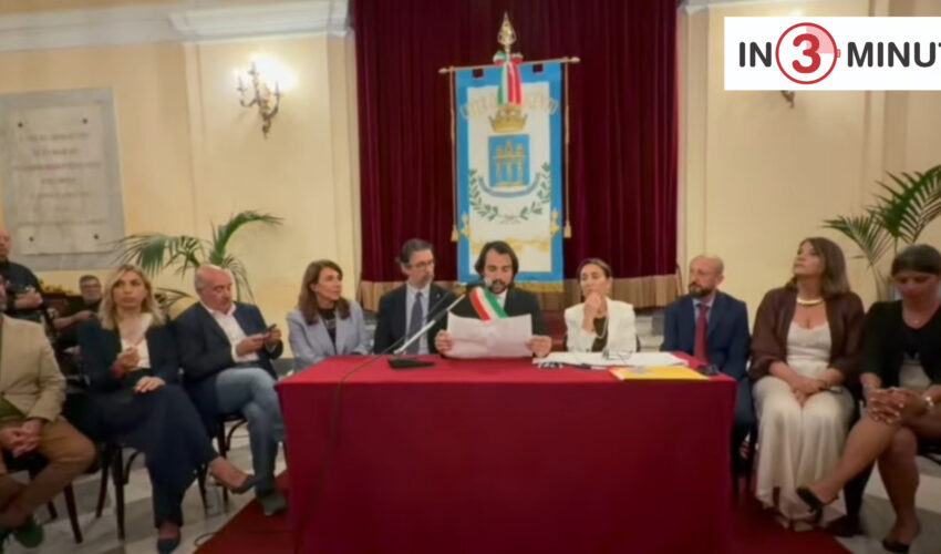 Varata la giunta del sindaco Michele Sodano