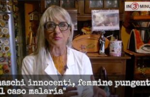 “maschi innocenti, femmine pungenti: il caso malaria”  “…dica 34” di e con Simona Carisi